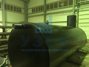 Резервуар горизонтальный стальной наземный в Волжском