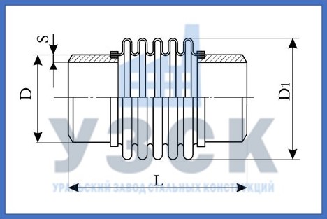 Чертёж компенсатора ОПН в Волжском