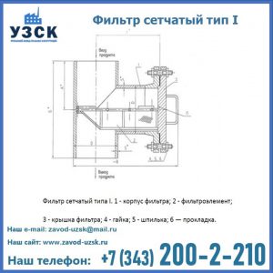 Фильтр сетчатый ФС по Т-ММ-11-2003 в Волжском