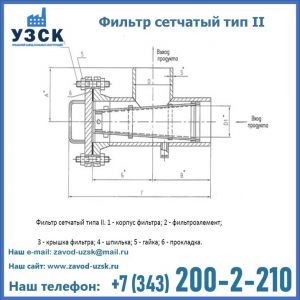 Фильтр сетчатый ФС по Т-ММ-11-2003 в Волжском