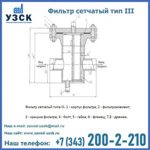Фильтр сетчатый ФС по Т-ММ-11-2003 в Волжском