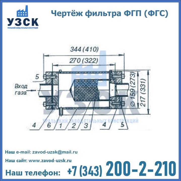 Схема ФГС(ФГП) в Волжском